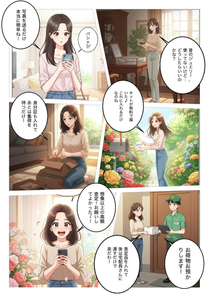 宝石の査定例