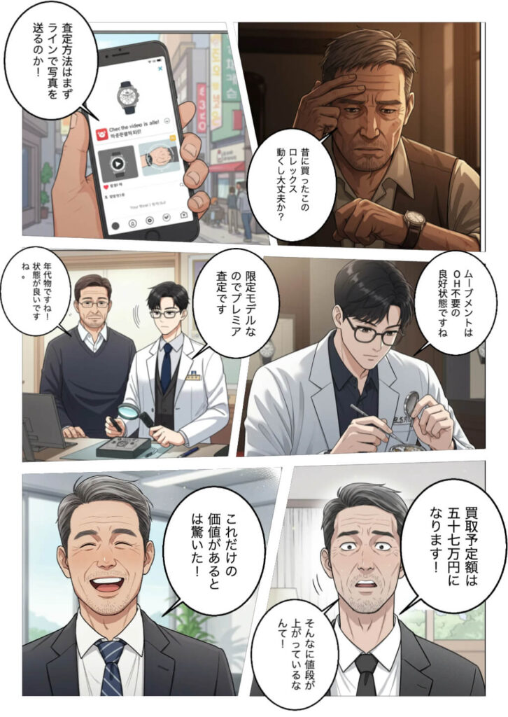 腕時計の査定例