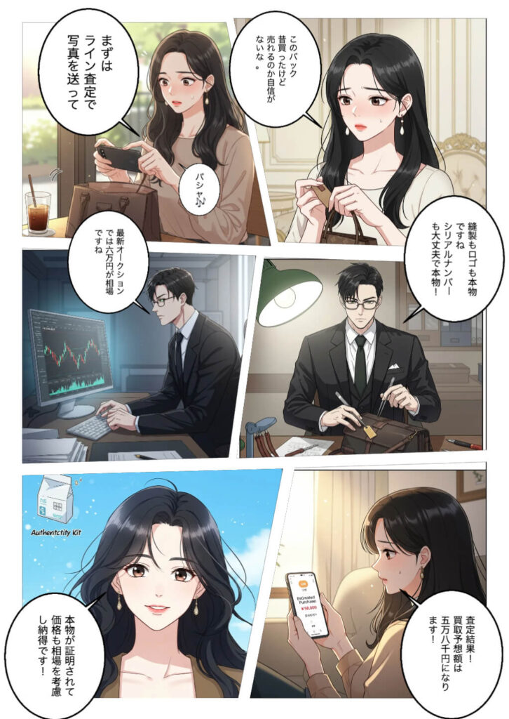 バッグの査定例