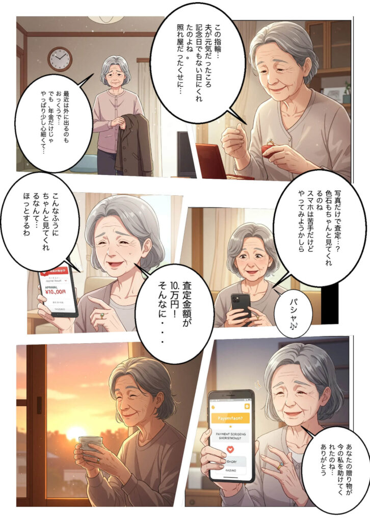 指輪の査定例