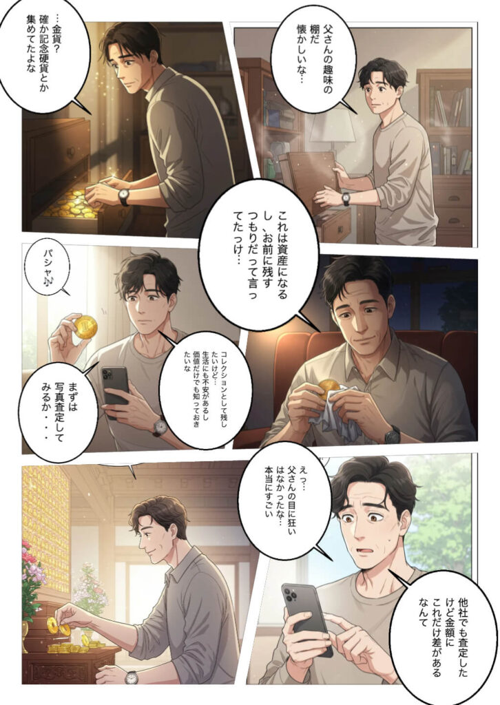 記念硬貨の査定例